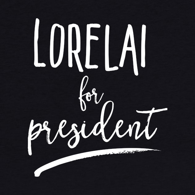 Lorelai for President by thewovencreative